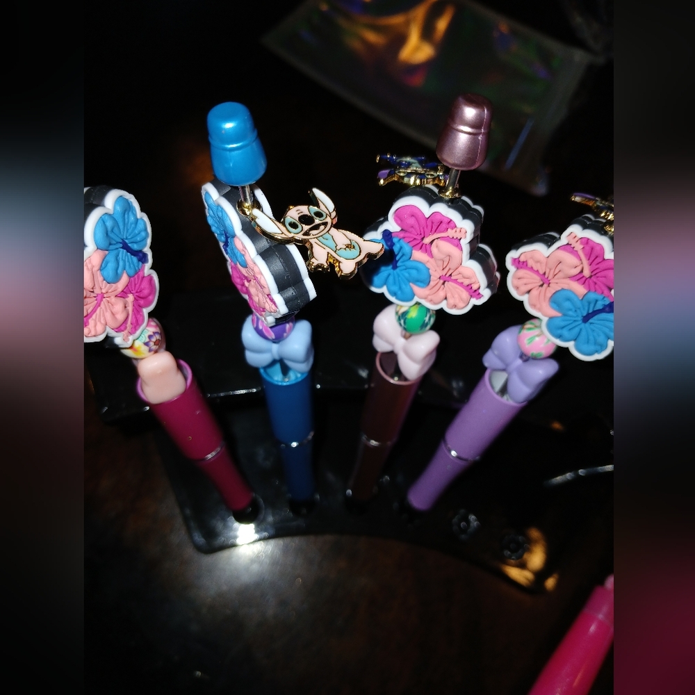Stitch focal pens! Handmade!!